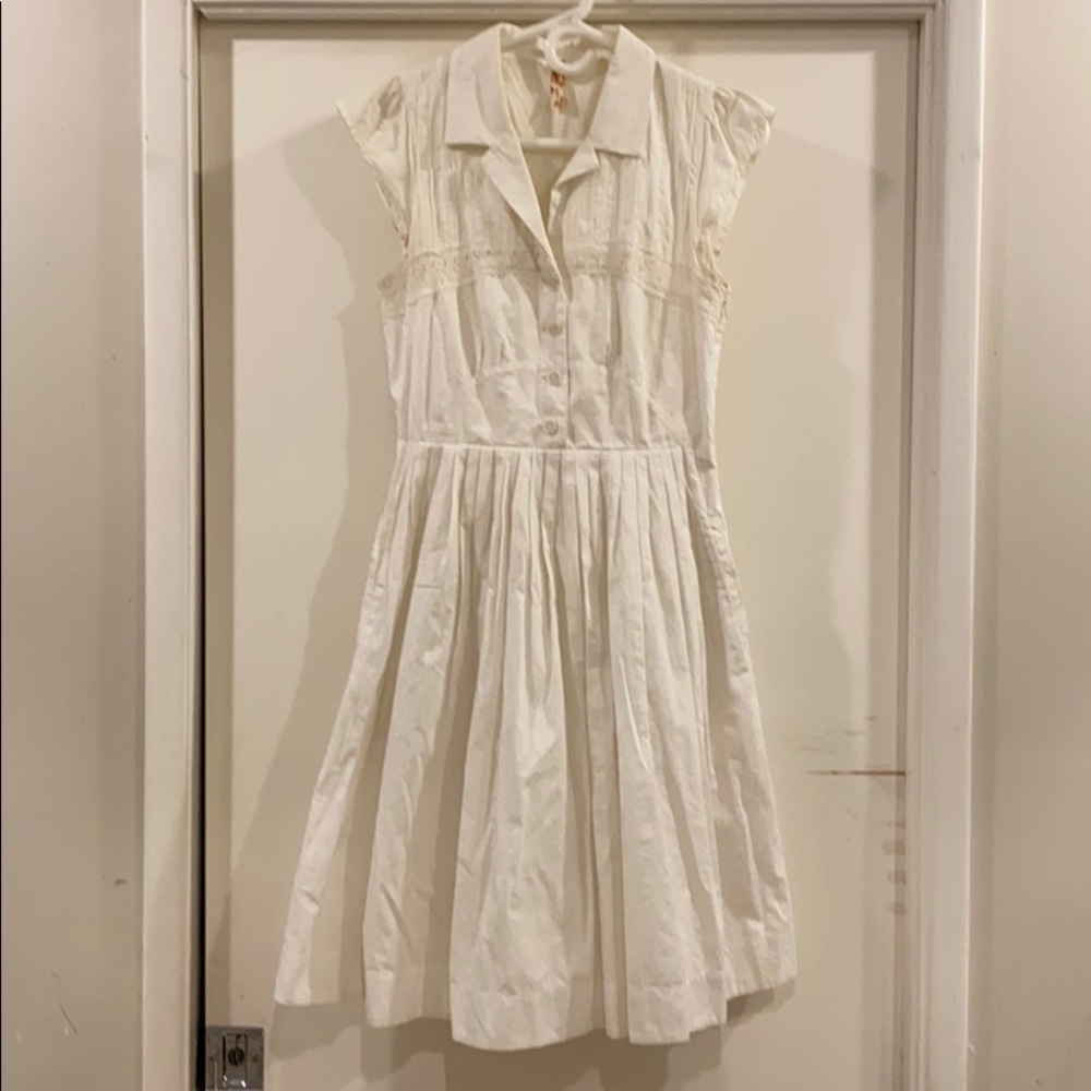 Anthropologie stitched dress